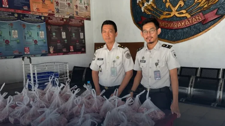 Kurban 7 Sapi dan 6 Kambing, Lapas Jambi Tebar Kepedulian di Momen Idul Adha
