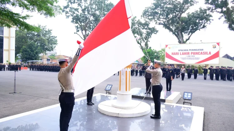Polda Jambi Gelar Upacara Hari Lahir Pancasila 2026