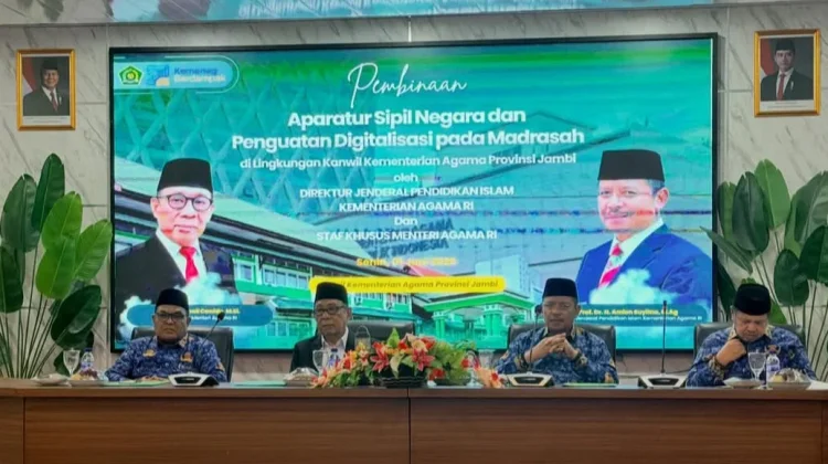 Kanwil Kemenag Provinsi Jambi Gelar Penguatan Digitalisasi pada Madrasah