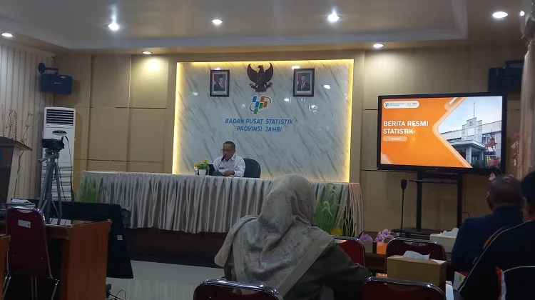 BPS Catat Inflasi Jambi Mei 2026 Capai 0.75 persen