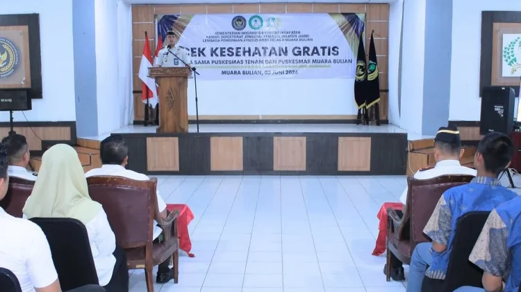 LPKA Muara Bulian Selenggarakan Sosialisasi Hantavirus dan Cek Kesehatan Gratis