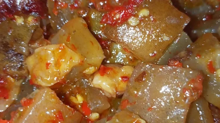 Sambal Kulit Sapi yang Lembut