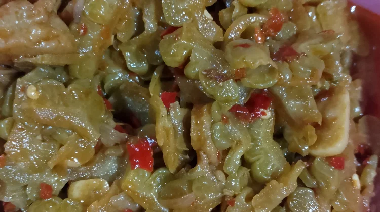 Pare Sambal Cabe Merah Anti Pahit