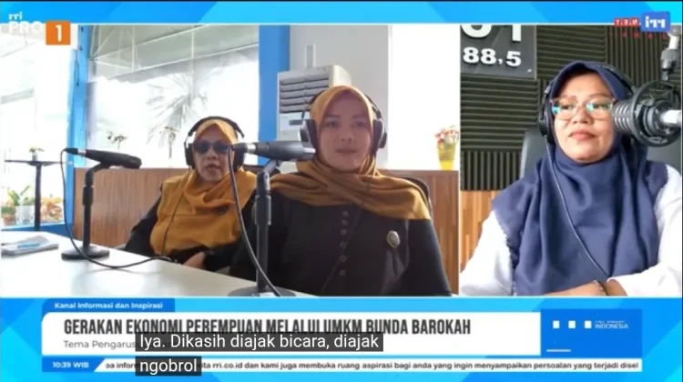Perempuan UMKM Bunda Barokah Pengerak ekonomi Keluarga