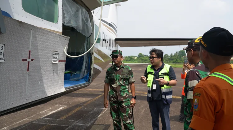 Danrem 042/Gapu Jambi Tinjau Operasi Modifikasi Cuaca