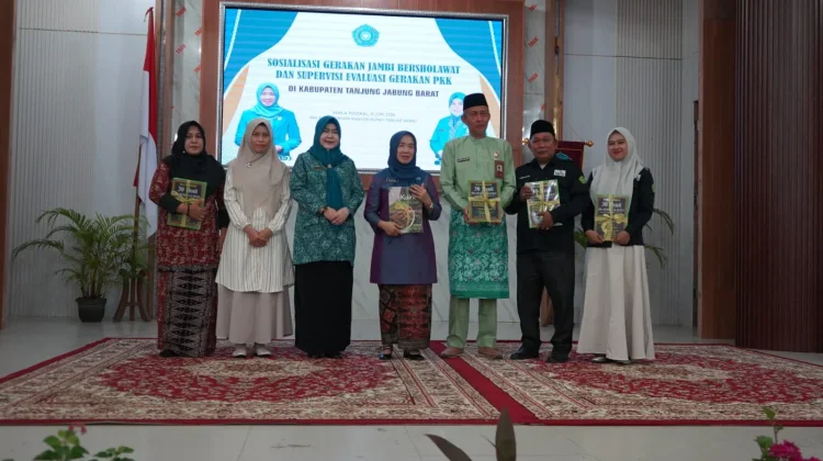 Sosialisasi Gerakan Jambi bersholawat dan Supervisi Evaluasi Tim Pengerak PKK