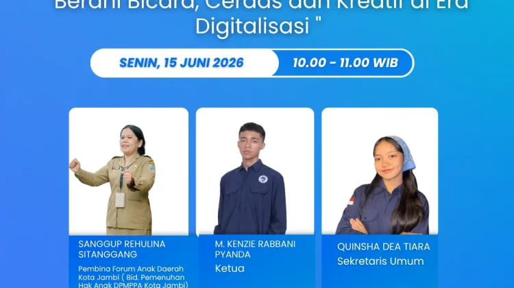 Berani Bicara, Cerdas dan Kreatif di Era Digitalisasi