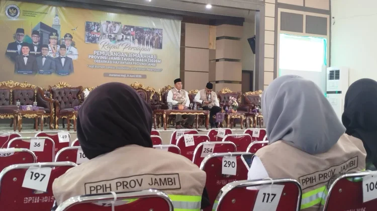 Kanwil Kemenhaj Provinsi Jambi Gelar Rapat Pemantapan Persiapan Pemulangan Haji