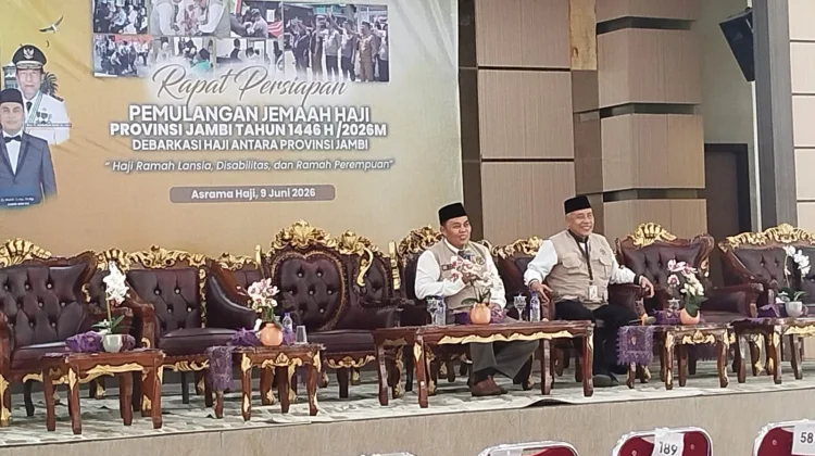 Kemenhaj Jambi Imbau Panitia dan Keluarga Jaga Kesehatan saat Penjemputan Haji