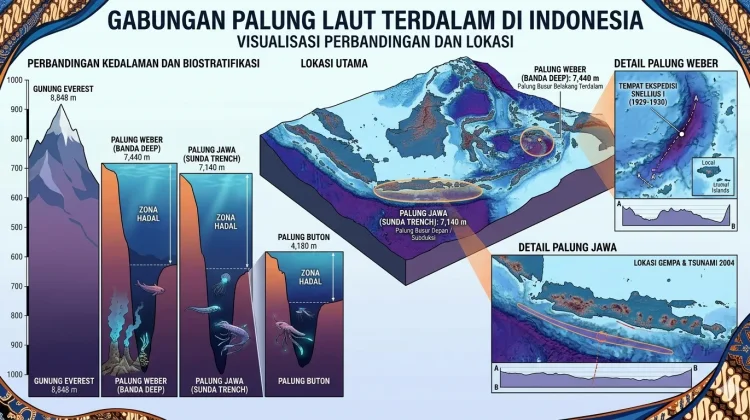 Mengenal Palung Terdalam di Indonesia yang Perlu Diwaspadai Bagi Wisatawan