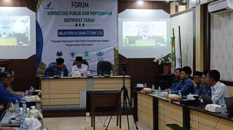 Balai POM Jambi Perkuat Kepercayaan Publik melalui Forum Komunikasi