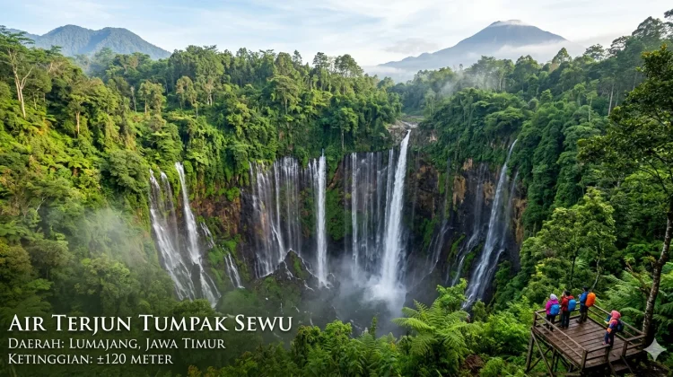 Indonesia Memiliki Banyak Air Terjun namun Beberapa Diantaranya yang Terkenal