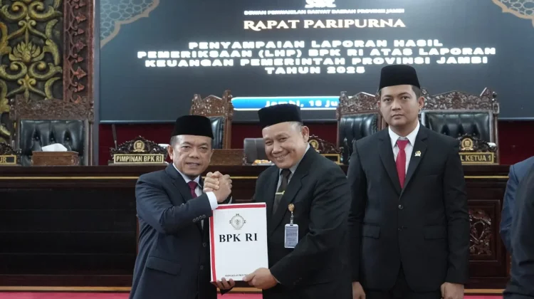 Pemprov Jambi Kembali Raih Opini WTP ke-14