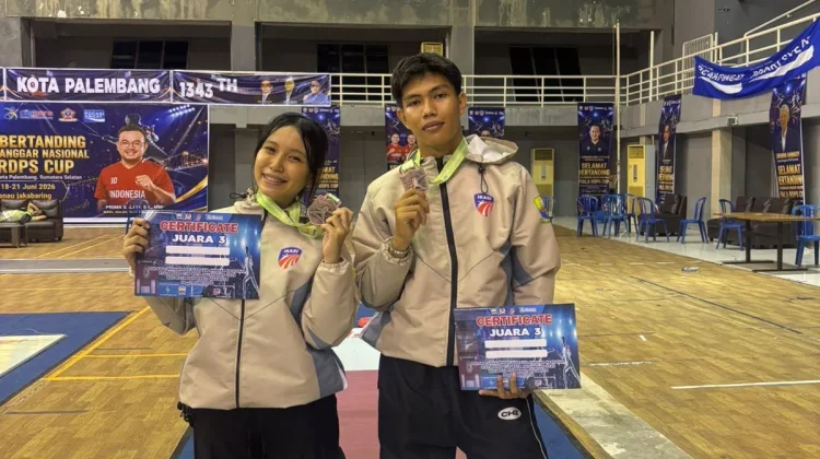 Tim Anggar Jambi Raih Empat Medali Perunggu di Piala RDPS Cup 2026