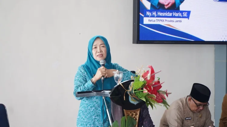 Hesti Haris Sosialisasikan Gerakan Jambi Bersholawat di Kerinci