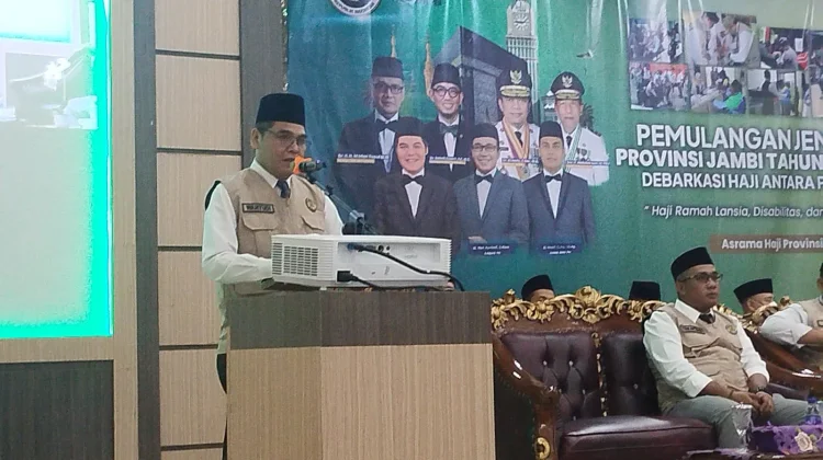 Total Jemaah Haji yang Telah Tiba di Jambi Sebanyak 887 Orang