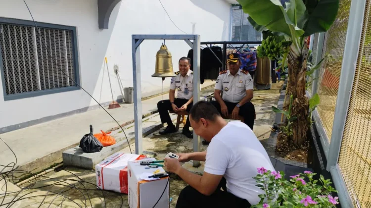 Lapas Sarolangun Pasang CCTV di Tiap Kamar Blok Hunian Warga Binaan