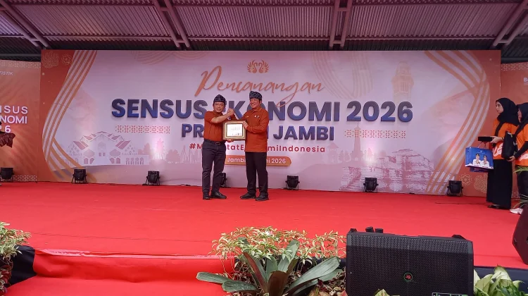 Pencanangam SE 2026 di Jambi, Wakil Kepala BPS RI : Sensus Pondasi Penyusun Kebijakan