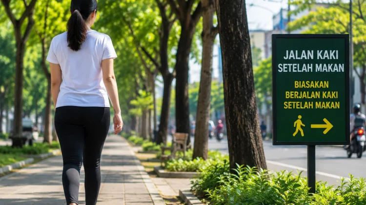 Jangan Langsung Rebahan! Jalan Kaki setelah Makan Punya Segudang Manfaat