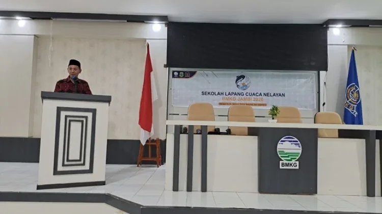 BMKG Jambi Gelar Sekolah Lapang Cuaca Nelayan 2026 di Tanjabtim