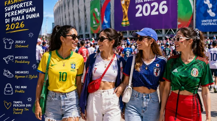 Fashion Supporter Perempuan di Piala Dunia 2026,Jersey Berubah Jadi Gaya Hidup