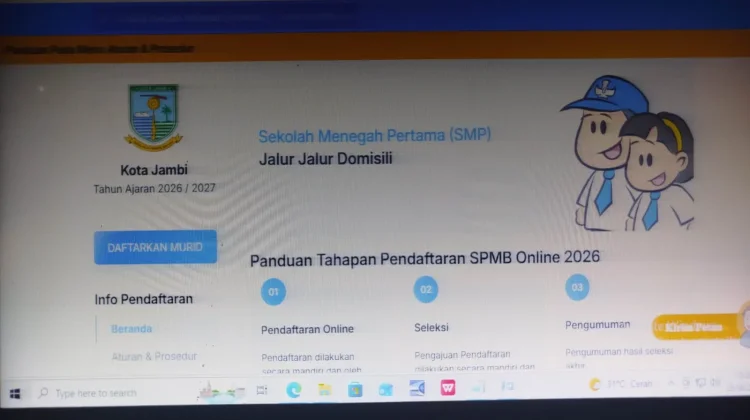 Daya Tampung SMP Negeri Masih Tersisa Sekitar 1.500 Kursi