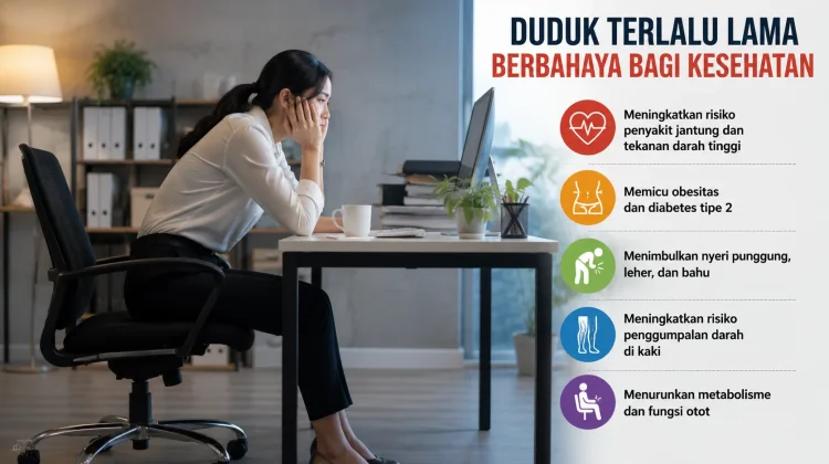 Perlu di Perhatikan untuk Duduk Terlalu Lama