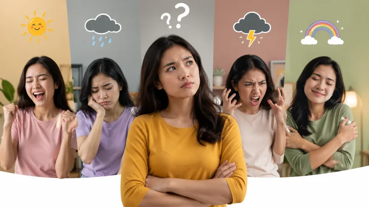 Bukan Sekadar Perasaan Penyebab Mood Wanita Sering Berubah