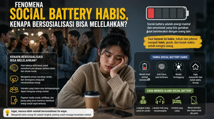 Fenomena Social yang Melelahkan di Butuhkan waktu Menyendiri