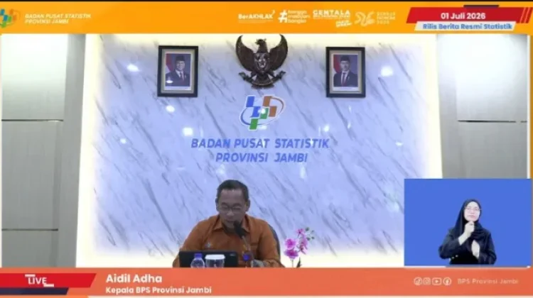 BPS Catat Nilai Tukar Petani Jambi Alami Kenaikan pada Juni 2026