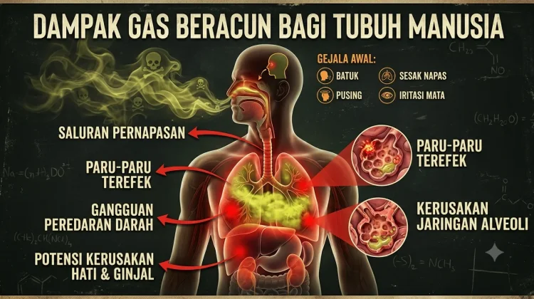 Waspadai Gas Beracun Bagi Tubuh Manusia dalam Kehidupan Sehari-hari