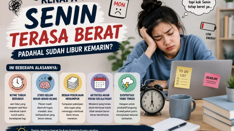 Sudah Libur, Kok Senin Masih Terasa Berat?