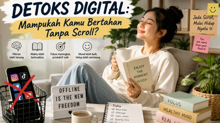 Detoks Digital: Mampukah Kamu Bertahan tanpa Scroll?