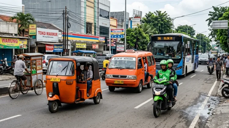 Transportasi di Indonesia yang Berubah Sesuai Perkembangan Zaman