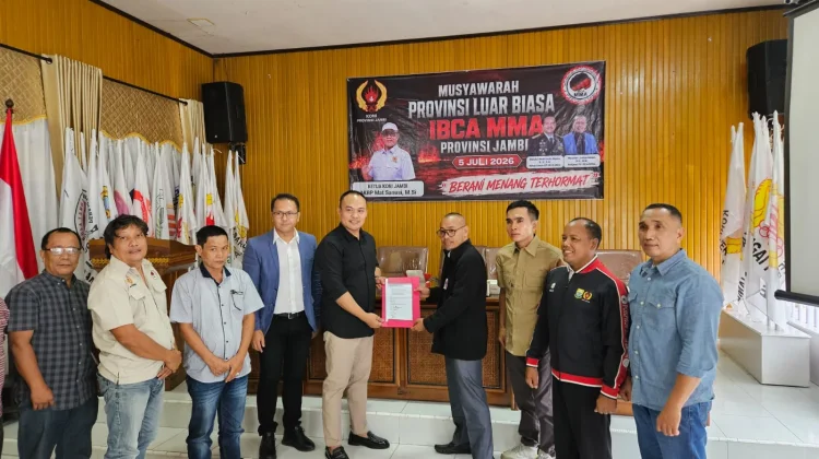 Reval Kurniawan terpilih secara aklamasi sebagai Ketua IBCA MMA Jambi