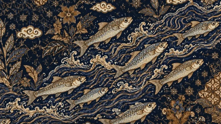 Batik Motif Seluang Mudik Bernilai Estetika Tinggi