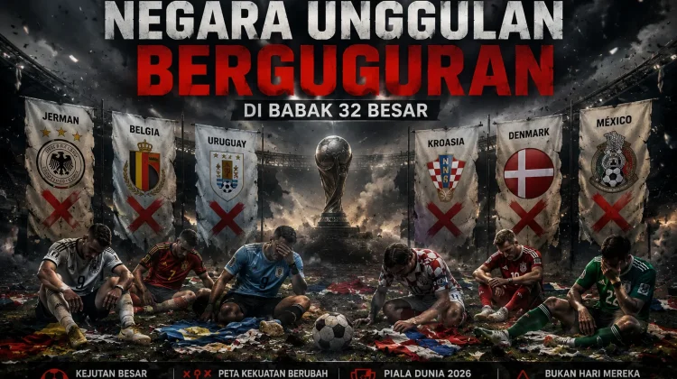Tim Unggulan Berguguran di Awal Fase Knockout