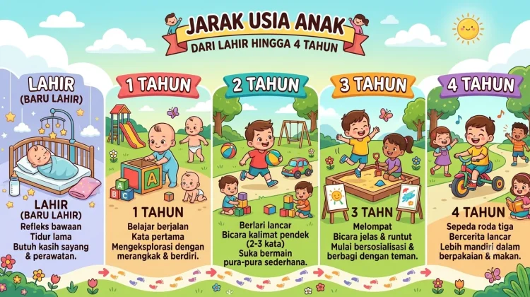 Rekomendasi dan Pertimbangan Jarak Ideal untuk Memiliki Keturunan