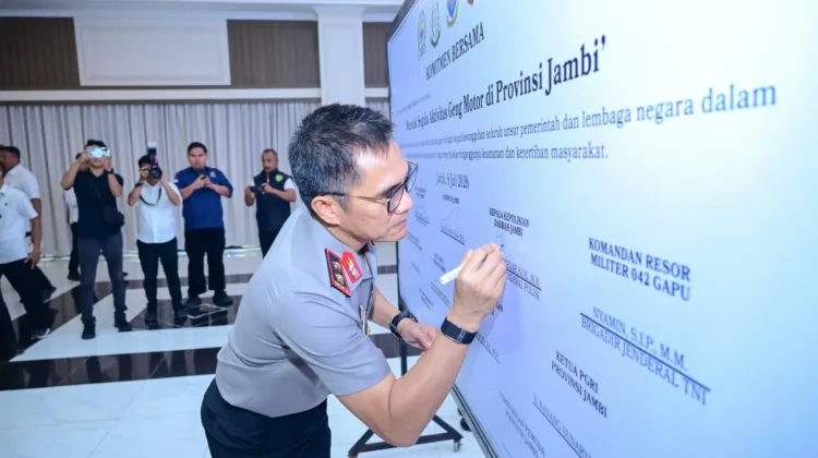 Penanggulangan Geng Motor di Wilayah Hukum Polda Jambi