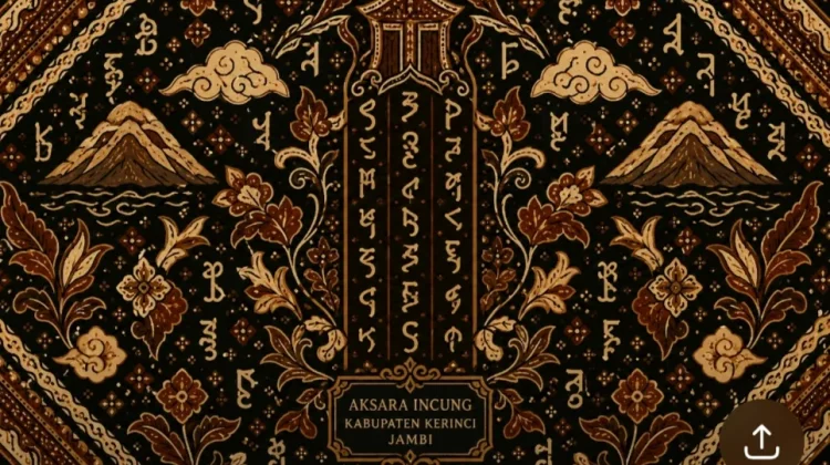 Batik Aksara incung warisan budaya  yang sarat makna.