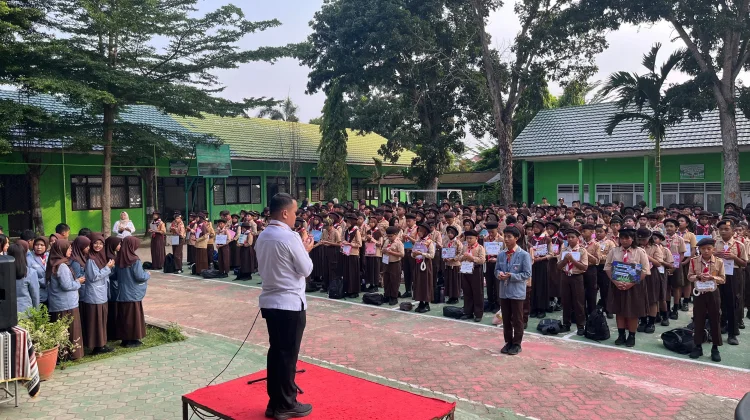 SMPN 16 Tanamkan Tujuh Kebiasaan Anak Indonesia Hebat saat MPLS