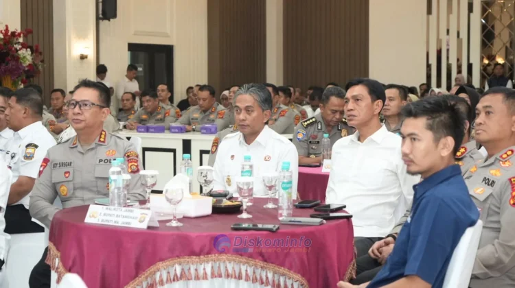 Wabup Muaro Jambi Hadiri Rakor Strategi Penanggulangan Geng Motor di Polda Jambi