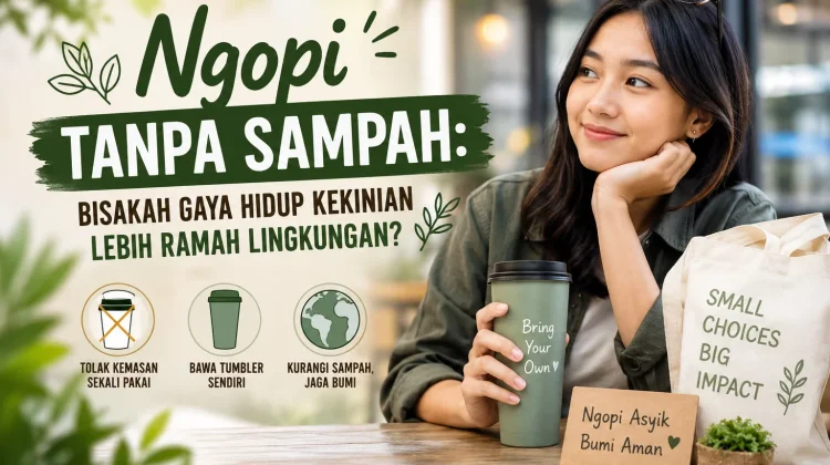 Ngopi tanpa Sampah, Bisakah Gaya Hidup Kekinian Lebih Ramah Lingkungan?