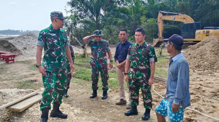 Peninjauan Program Karya Bakti Pembangunan Jembatan di Sarolangun