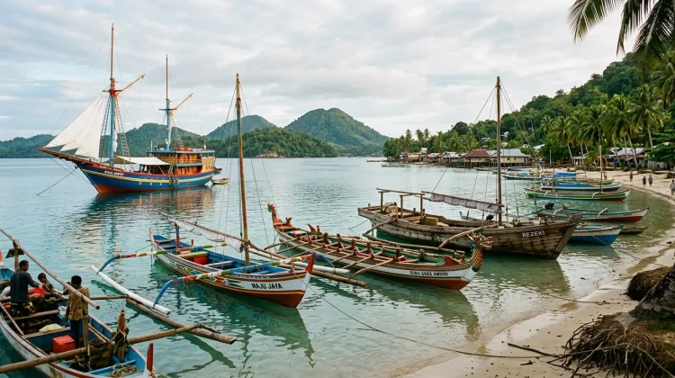 Perahu Tradisional Indonesia yang Menjadi Transportasi Andalan pada Masanya