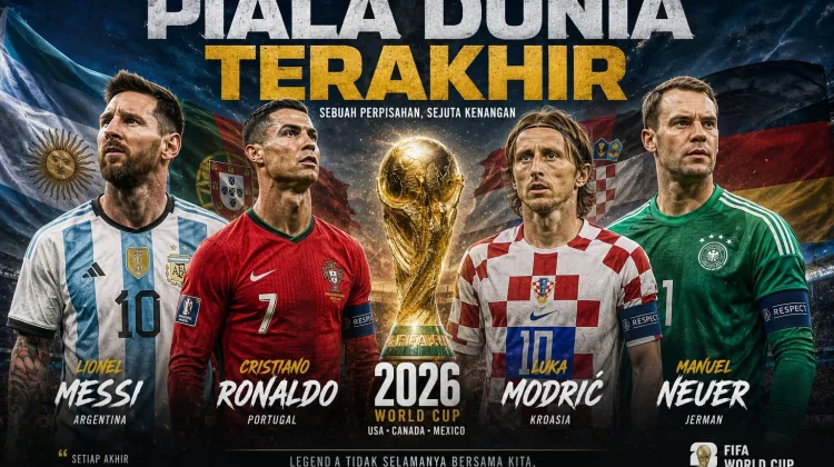Piala Dunia 2026 Panggung Terakhir Para Legenda Sepak Bola Dunia