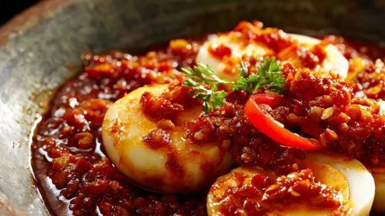 Telur Rebus Asam Manis yang Menggoda