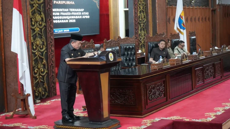 Gubernur Jawab Pandangan Umum Fraksi DPRD: Komitmen Perkuat Tata Kelola d