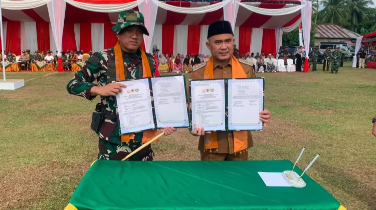 TMMD Ke-129 Wujud Sinergi TNI Percepat Pembangunan Wilayah Pedesaan