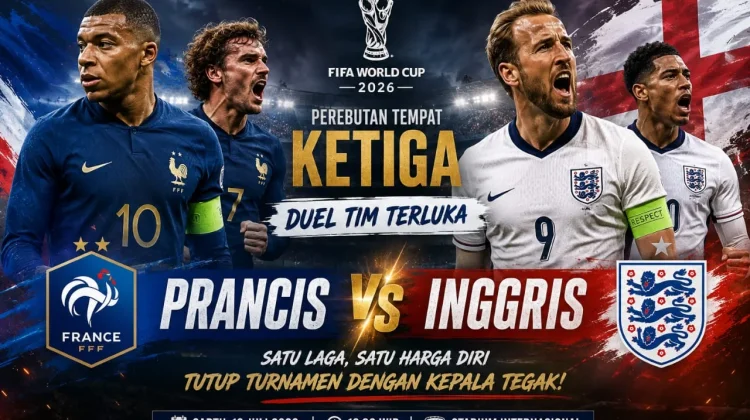 Prancis vs Inggris, Duel Tim Terluka Demi Harga Diri Terakhir